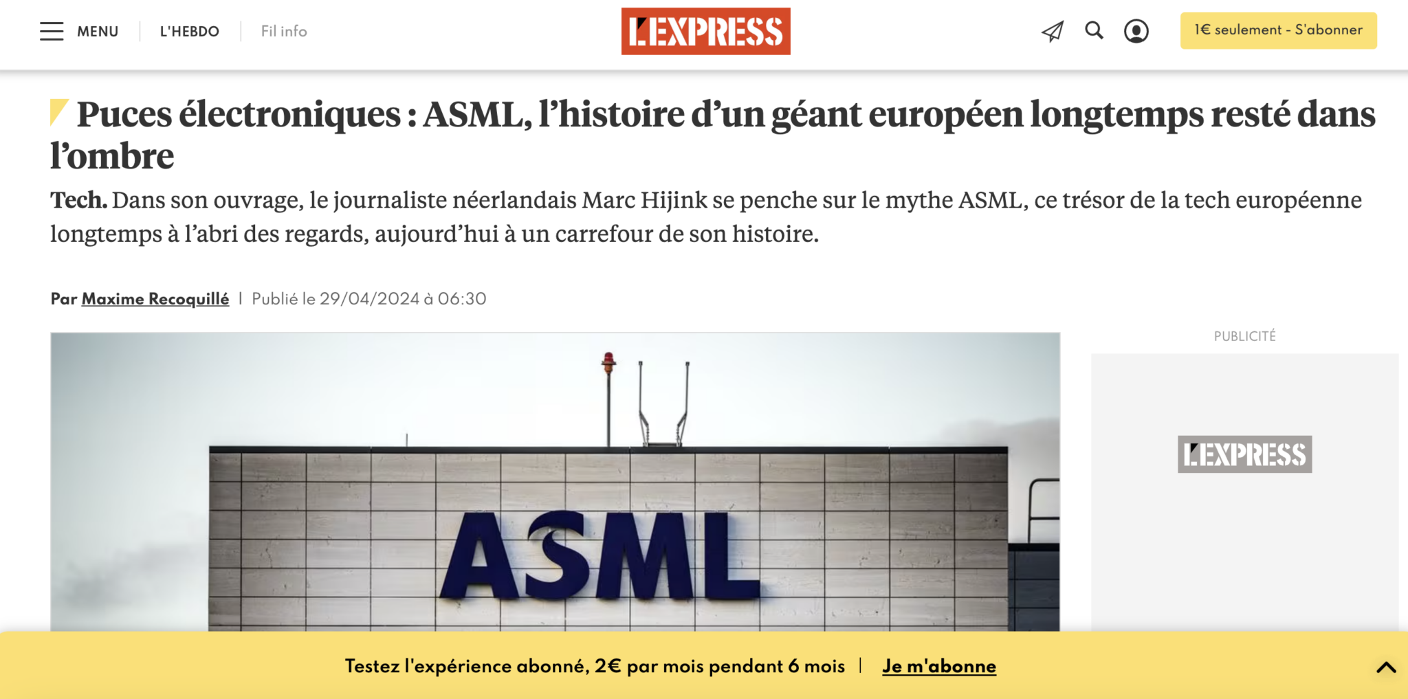 Media - Focus - The ASML Way / De Wereld Van ASML